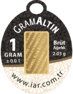 1 GRAM 24 AYAR İAR GRAMALTIN - Görsel 2