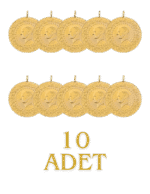 10 Adet Eski Tarihli Çeyrek Altın - Görsel 2
