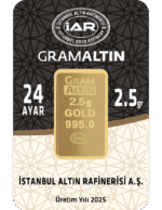 2,5 GRAM 24 AYAR İAR GRAMALTIN