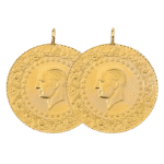 2 Adet Eski Tarihli Tam Altın