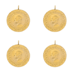 4 Adet Eski Tarihli Yarım Altın