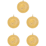 5 Adet Eski Tarihli Tam Altın