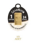 10 GRAM 24 AYAR İAR GRAMALTIN ( 1gr x 10 Adet ) - Görsel 2