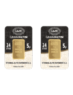10 GRAM 24 AYAR İAR GRAMALTIN ( 5gr x 2 Adet )
