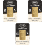 15 GRAM 24 AYAR İAR GRAMALTIN ( 5gr x 3 Adet )