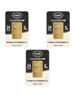 15 GRAM 24 AYAR İAR GRAMALTIN ( 5gr x 3 Adet )