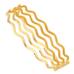 30 gr 22 Ayar Zigzag Ajda Bilezik ( 10gr x 3 Adet )