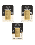 30 GRAM 24 AYAR İAR GRAMALTIN ( 10gr x 3 Adet )