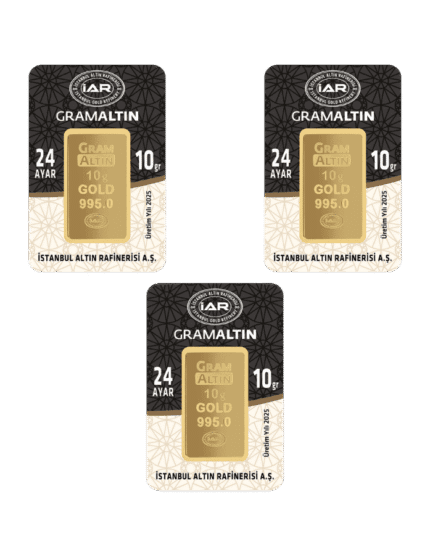 30 GRAM 24 AYAR İAR GRAMALTIN ( 10gr x 3 Adet )