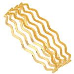 40 gr 22 Ayar Zigzag Ajda Bilezik ( 10gr x 4 Adet )