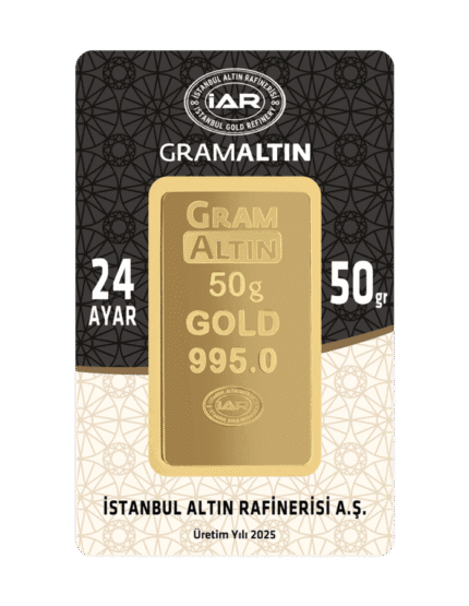 50 GRAM 24 AYAR İAR GRAMALTIN