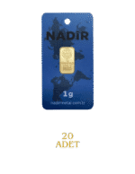 NadirGold 20 Gr Külçe Altın ( 1gr x 20 Adet ) - Görsel 2