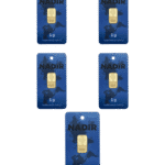 NadirGold 5 Gr Külçe Altın ( 1gr x 5 Adet )