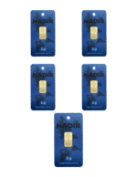 NadirGold 5 Gr Külçe Altın ( 1gr x 5 Adet )