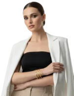 10 gr 22 Ayar Zigzag Ajda Bilezik - Görsel 4