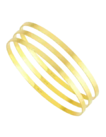 30 gr 22 Ayar Kibrit Çöpü Bilezik ( 10gr x 3 Adet ) - Görsel 2