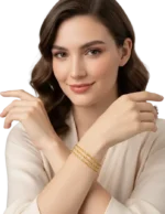 35 gr 22 Ayar 2'li Burma Bilezik - Görsel 4