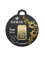 Özbağ 1 Gr Külçe Altın