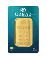 Özbağ 100 Gr Külçe Altın