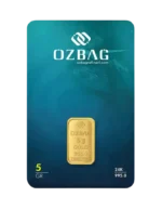 Özbağ 5 Gr Külçe Altın