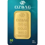 Özbağ 50 Gr Külçe Altın
